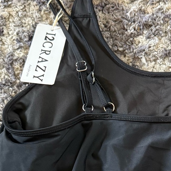 12Crazy Black Swimsuit - Picture 3 of 4